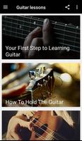 Guitar lessons ภาพหน้าจอ 1