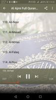 Sheikh Ahmed Al Ajmi Full Quran MP3 Offline capture d'écran 3