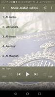 Sheikh Jaafar Mahmoud Adam Full Quran mp3 Offline capture d'écran 2