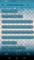 CT Brain Basic Interpretation ภาพหน้าจอ 1