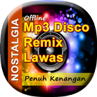 Mp3 Disco Remix Lawas Offline icône
