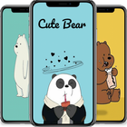 Cute Bear Cartoon Wallpaper icon