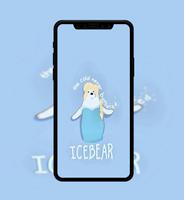 Cute Bear Cartoon Wallpaper ảnh chụp màn hình 3
