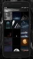 Black & Dark themed Wallpapers تصوير الشاشة 1