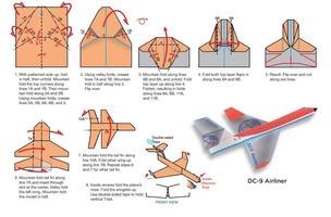 Tutorial de Avião de Papel imagem de tela 3