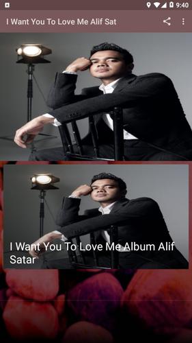 I Want You To Love Me Alif Satar For Android Apk Download