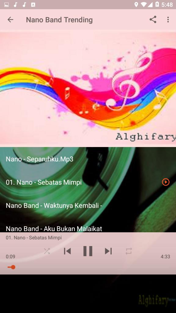 Download lagu separuhku nano band