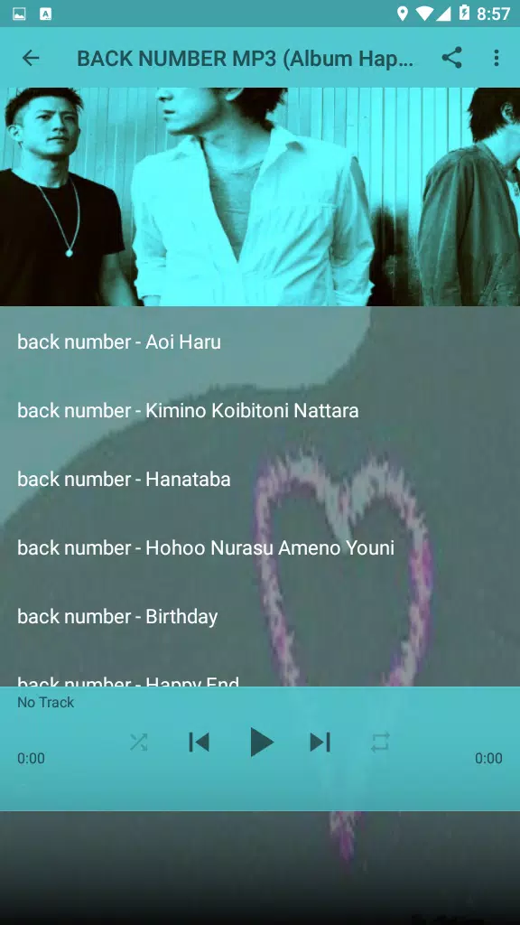 Back Number (ALbum Happy End) APK for Android Download