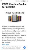 Kindle News - News and Deals for Amazon's Kindle screenshot 1