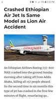 Boeing 737 Crash News تصوير الشاشة 2