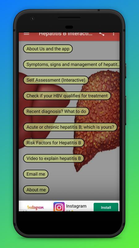 Hepatitis B Interactive poster
