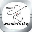 Feliz día de la Mujer icono