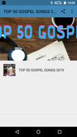 TOP 50 GOSPEL SONGS 2019 পোস্টার