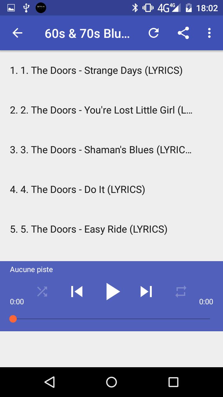 60 S 70 S Blues Rock Music Hit Songs For Android Apk