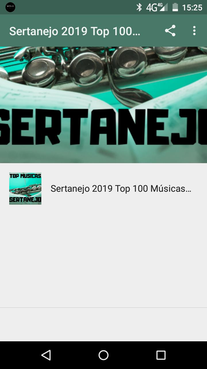 Top 100 Músicas Sertanejas Mais Tocadas para Android - APK Baixar