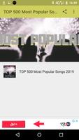 TOP 500 Most Popular Songs 포스터