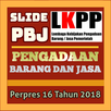Materi PBJ Pengadaan Perpres 1 APK