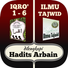 IQRO' 123456 BACA ALQURAN & TAJWID & HADITS ARBAIN أيقونة