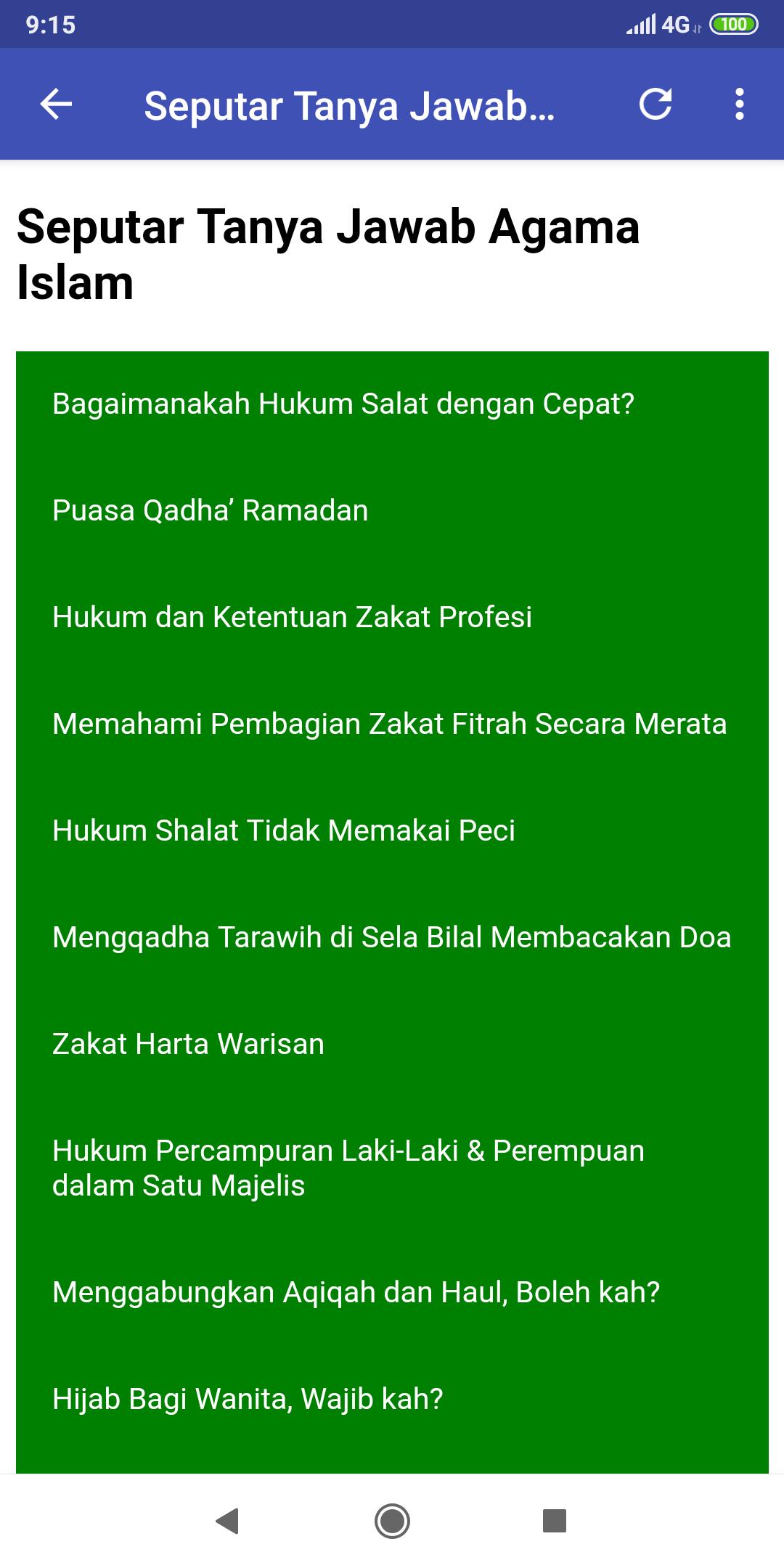 Seputar Agama Islam For Android Apk Download