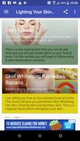 Lighting Your Skin Remedies. plakat