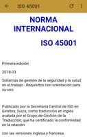 ISO 45001 en español captura de pantalla 1