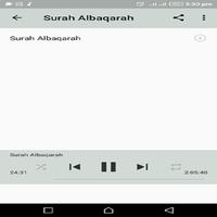 Surah Albaqarah Meshary capture d'écran 2