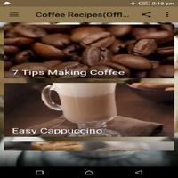 Coffee Recipes(Offline) capture d'écran 1