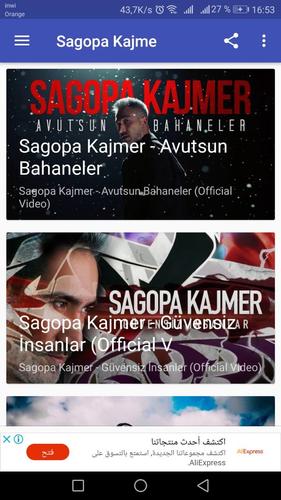 android icin sagopa kajmer sarkilari 2019 avutsun bahaneler apk yi indir