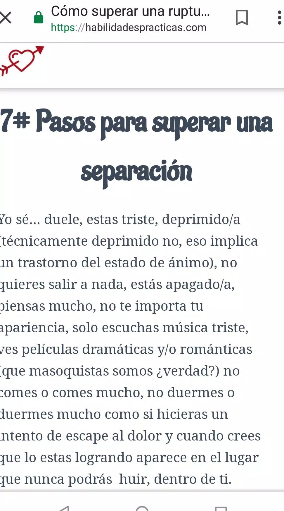 Cómo olvidar a tu ex con inteligencia