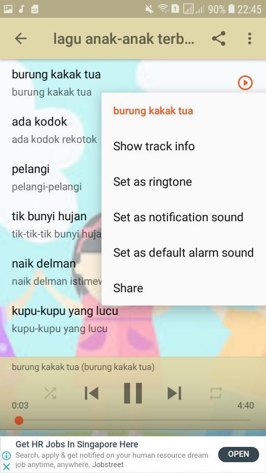 Lagu Anak Anak Terbaik For Android Apk Download