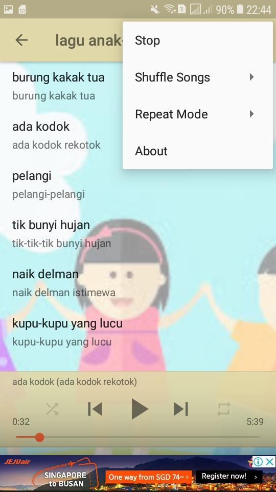 Lagu Anak Anak Terbaik For Android Apk Download
