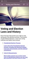 Voting and Elections تصوير الشاشة 3