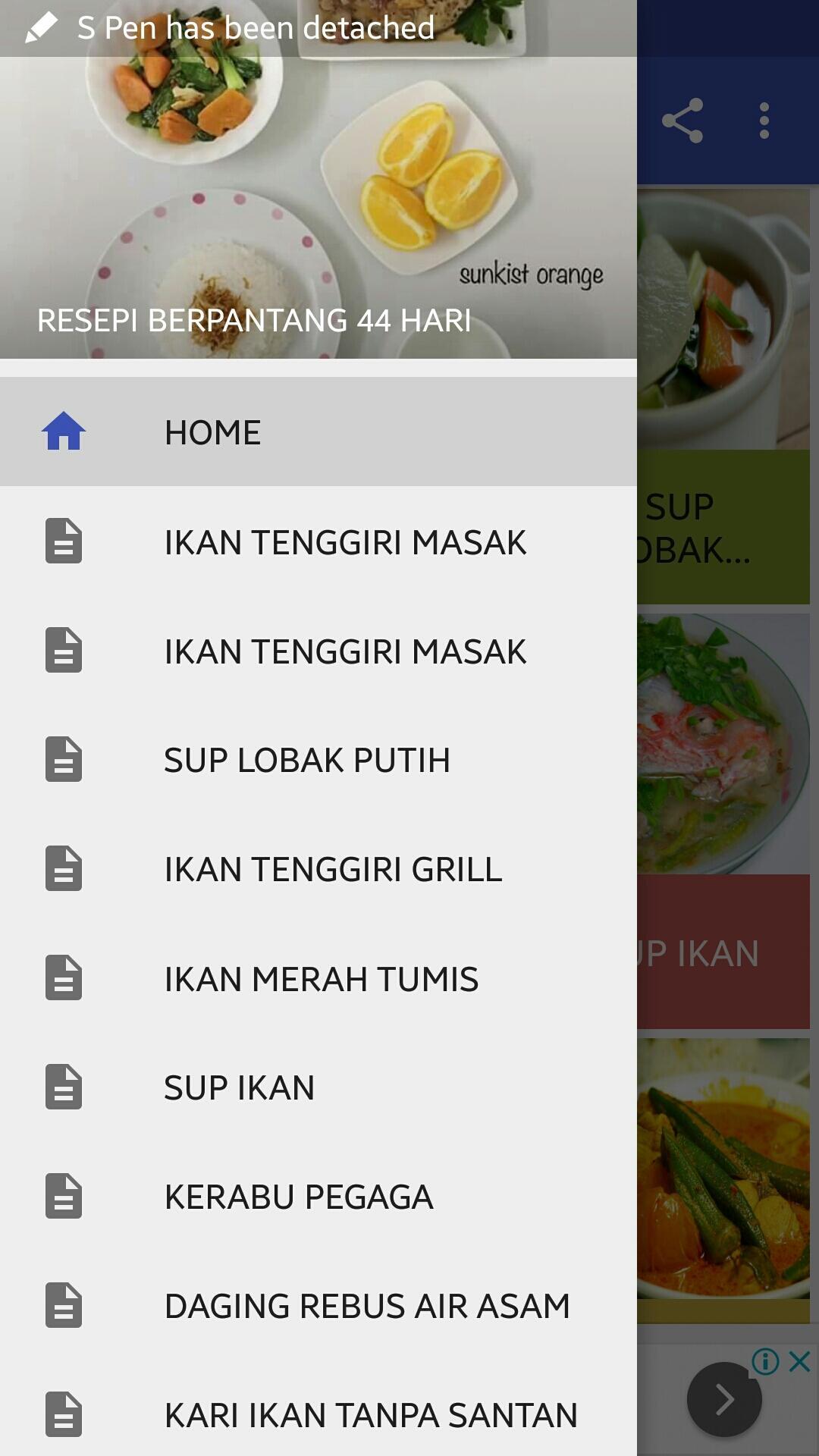Resepi Pantang 44 Hari For Android Apk Download