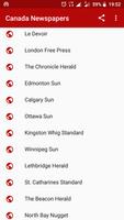 Canada Newspapers 스크린샷 1