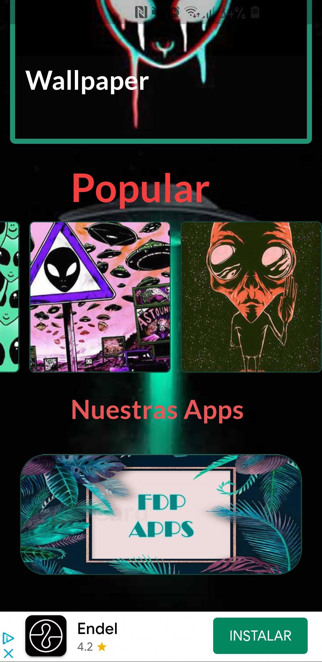 Descarga de APK de Aliens Fondos de Pantalla, Wallpaper HD para Android Descarga de APK de Aliens Fondos de Pantalla, Wallpaper HD para Android