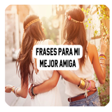 Eres mi mejor amiga mensajes आइकन