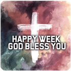 Happy Week God bless you icône