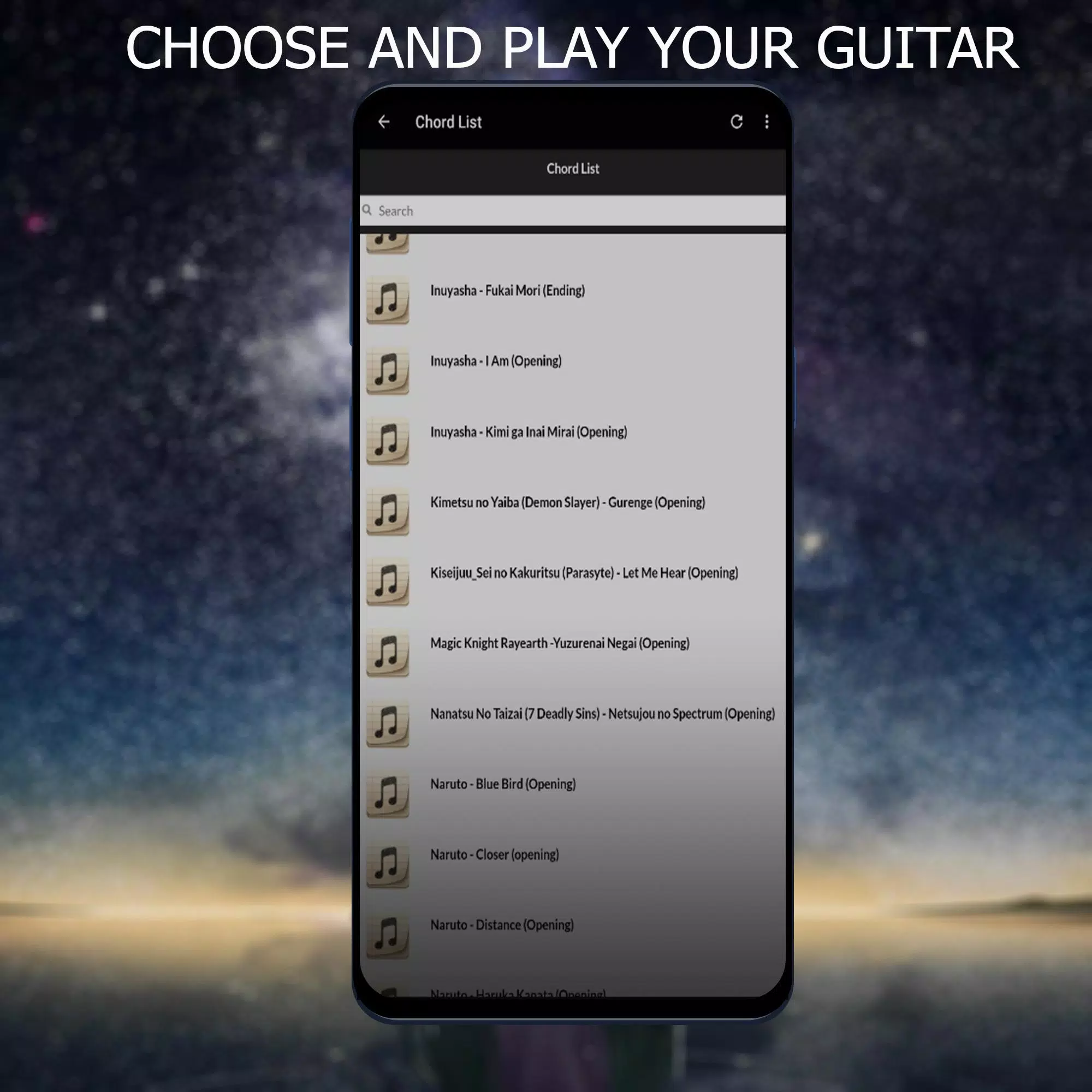 All Anime Songs Guitar Chords and Wallpapers APK for Android Download All Anime Songs Guitar Chords and Wallpapers APK for Android Download