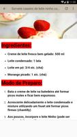 Receitas de Sorvetes Caseiros 스크린샷 3