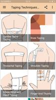 TAPING TECHNIQUE plakat