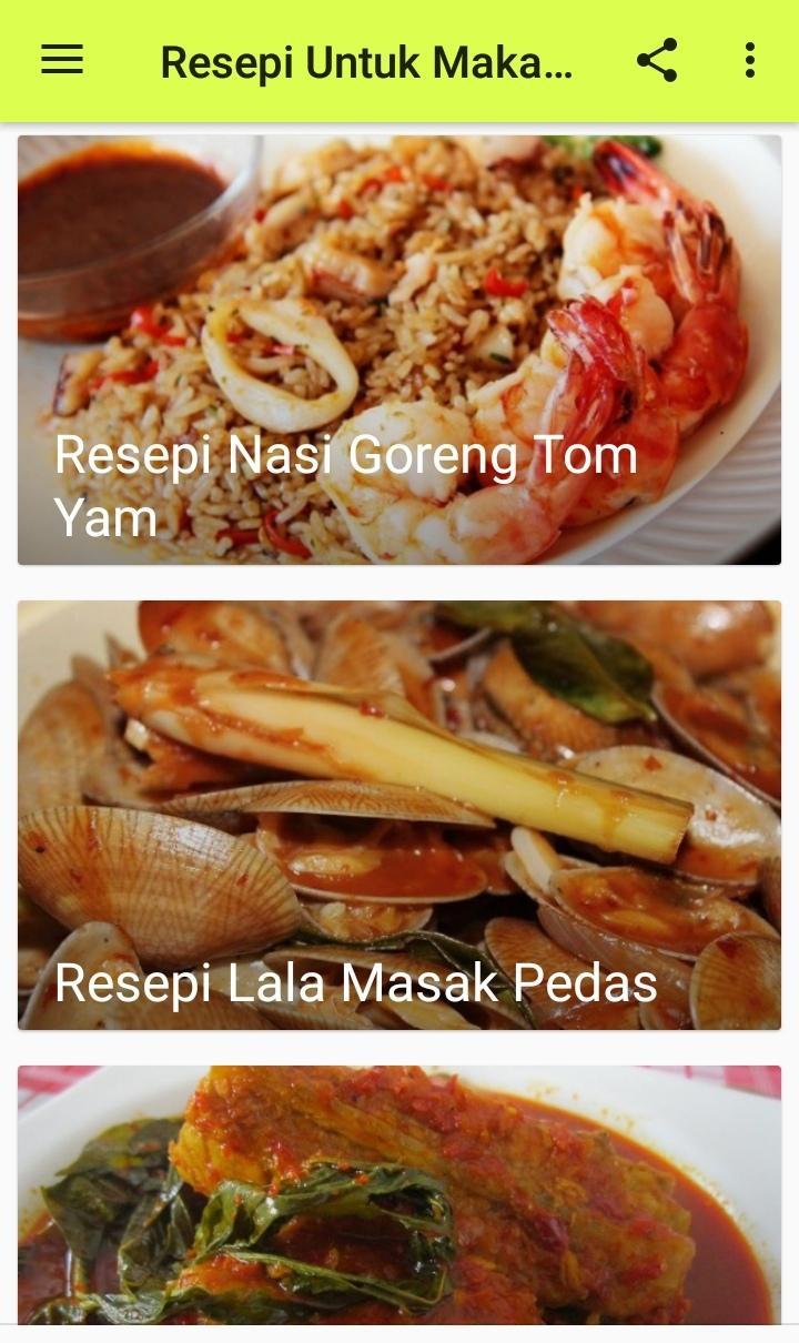 Resepi Untuk Makan Tengahari For Android Apk Download
