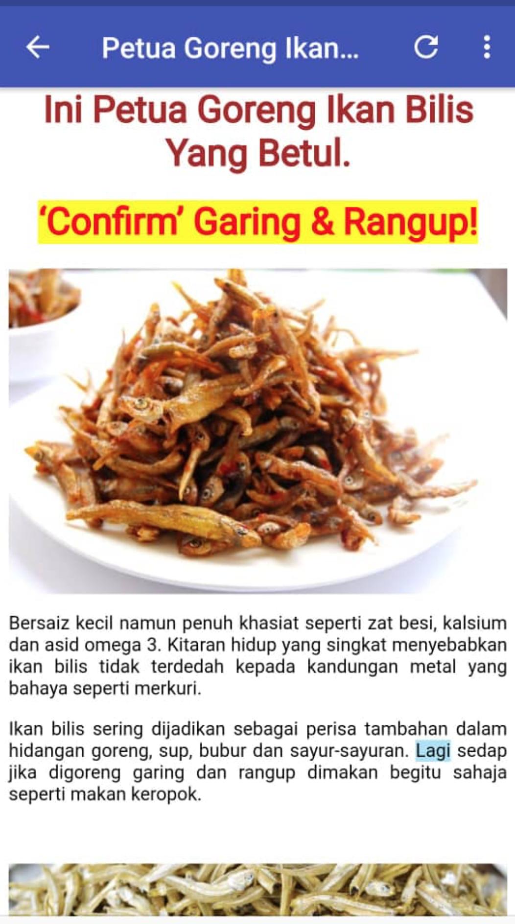 Resepi Sambal Bilis For Android Apk Download