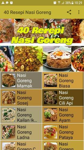 40 Resepi Nasi Goreng For Android Apk Download