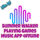 Summer Walker Playing Games Music Offline icône