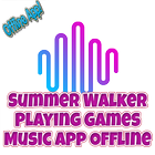 Summer Walker Playing Games Music Offline أيقونة
