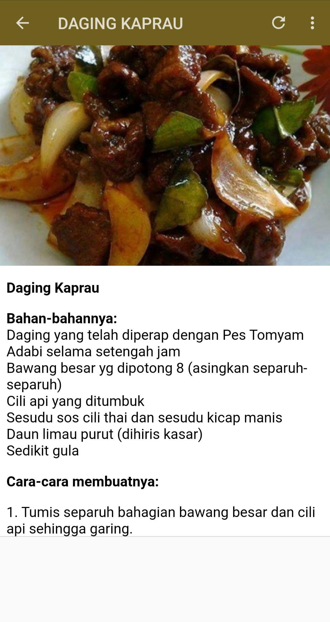 30 Resepi Daging Aidiladha For Android Apk Download