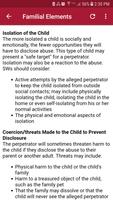 Elements of Child Sexual Abuse Ekran Görüntüsü 2