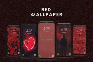 Red Wallpaper Affiche