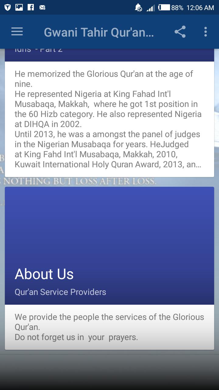 Gwani Tahir Qur An Part 2 For Android Apk Download