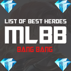 LIST OF BEST HEROES MLBB icône